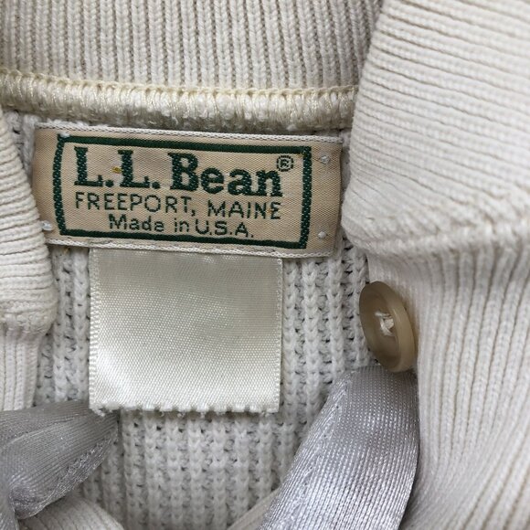 L.L. Bean Cream Sweater - Picture 5 of 7